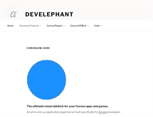 Tablet Screenshot of develephant.com